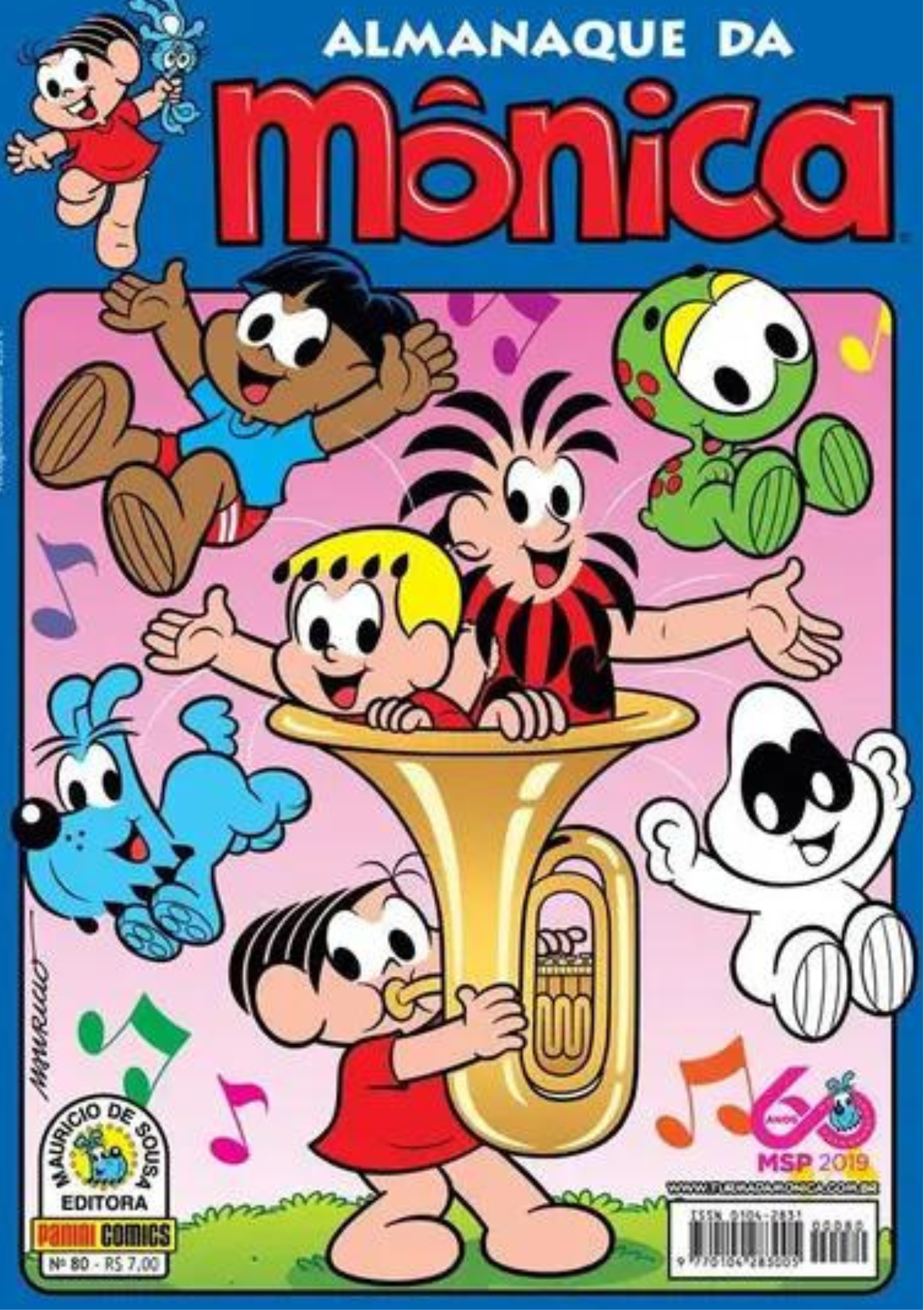 Almanaque da Mônica 80