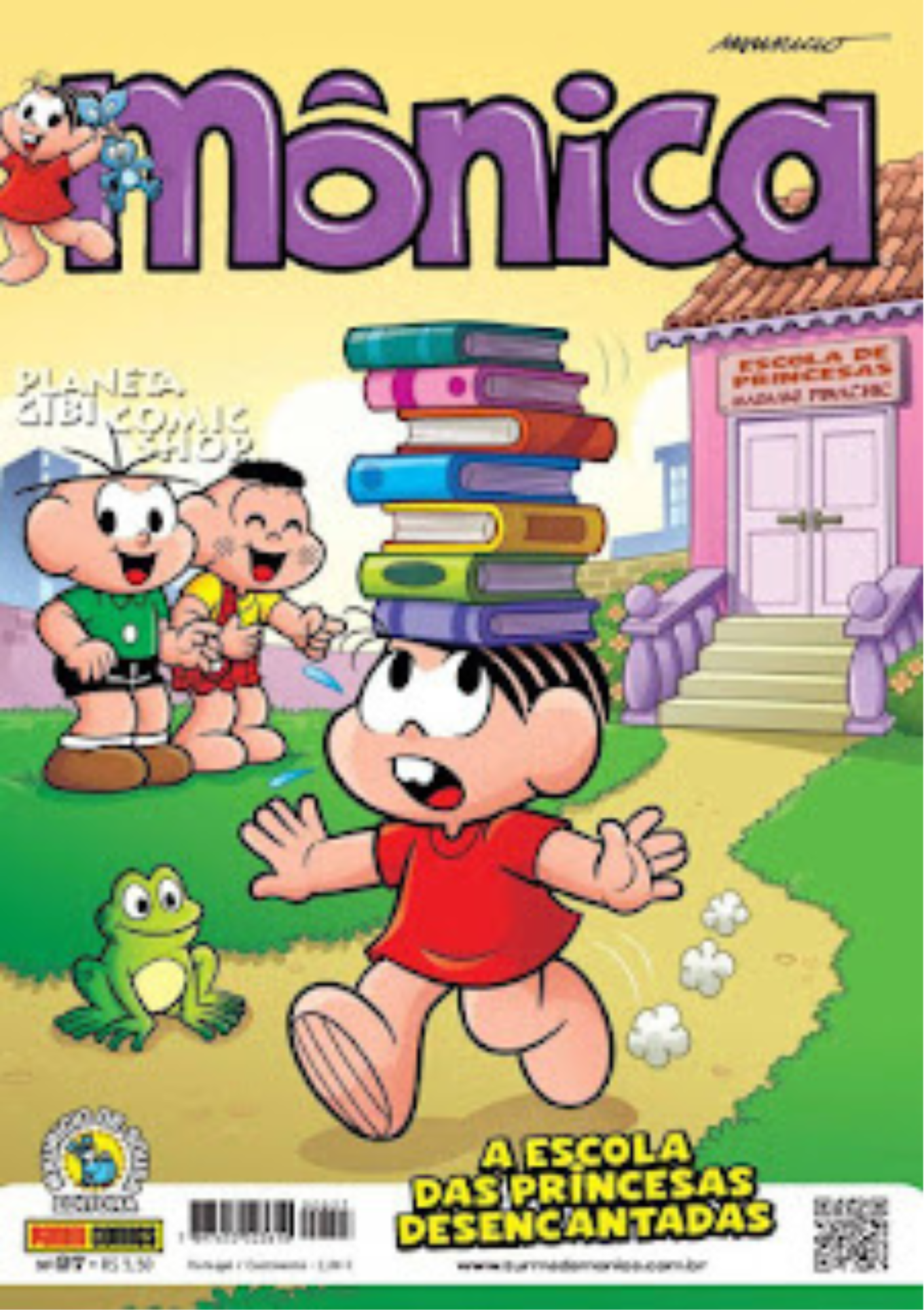 Mônica 27: A Escola Das Princesas Desencantadas