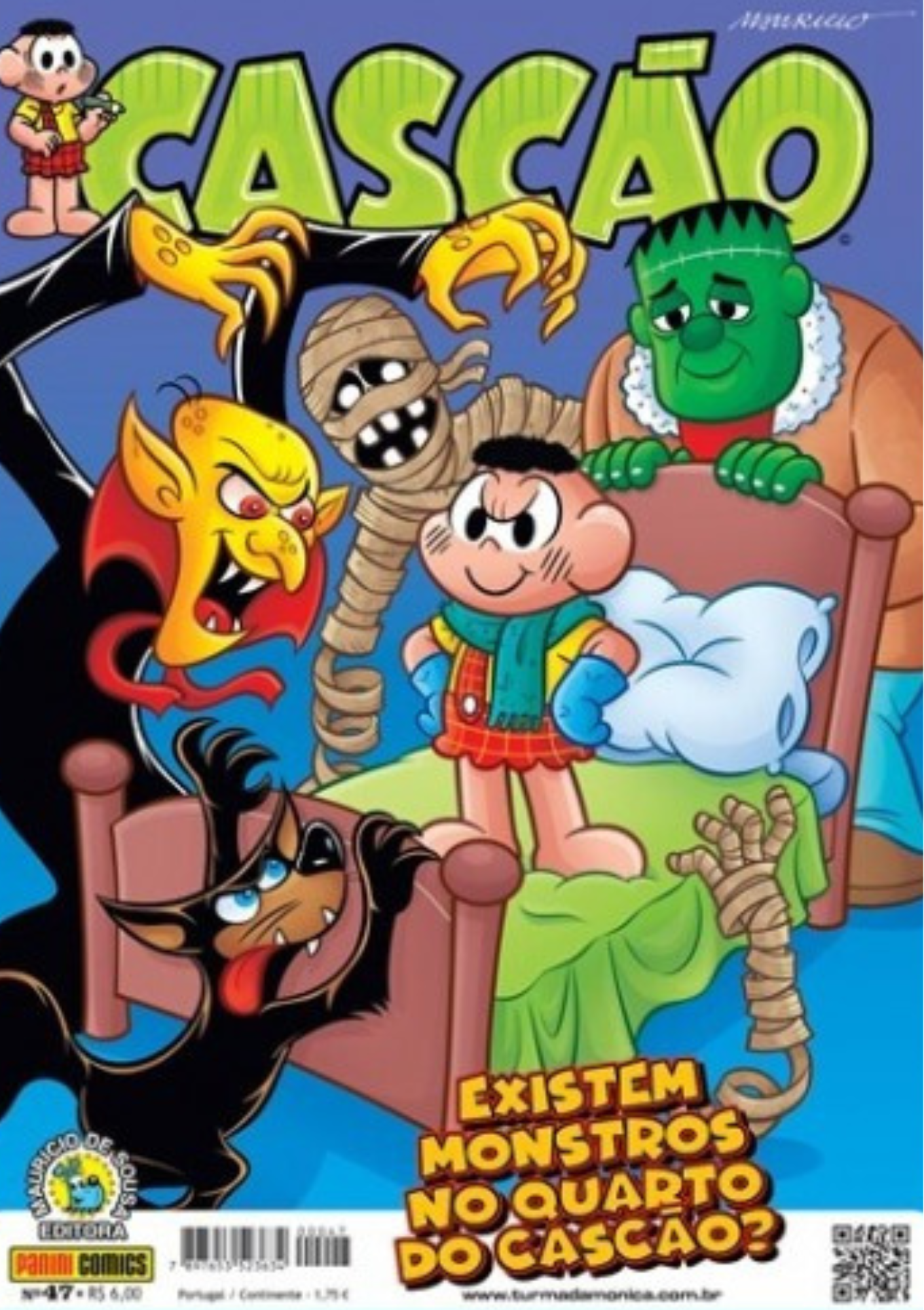 Cascão 47: Existem Monstros No Quarto Do Cascão?”