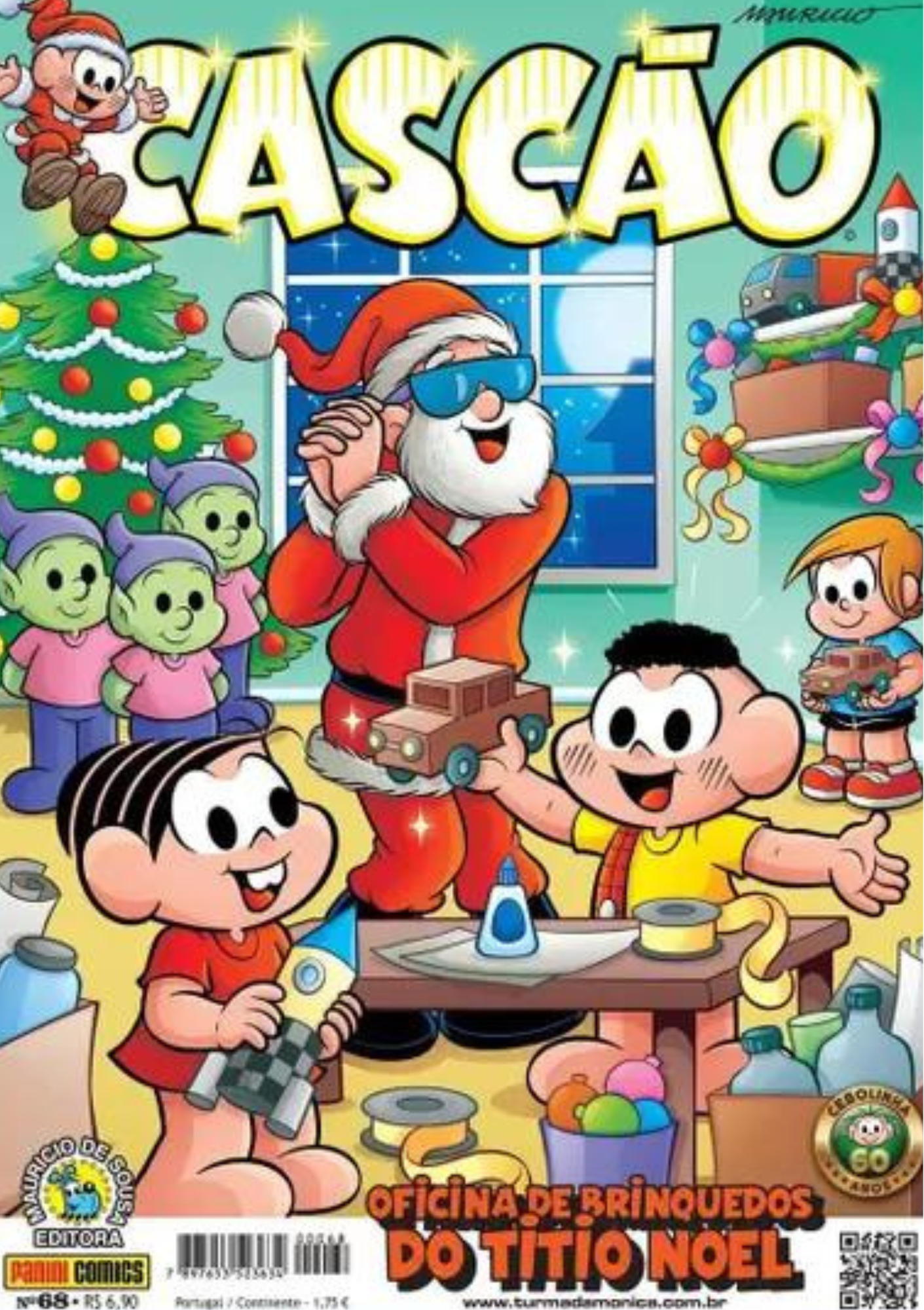 Cascão 68: Oficina de Brinquedos do Titio Noel