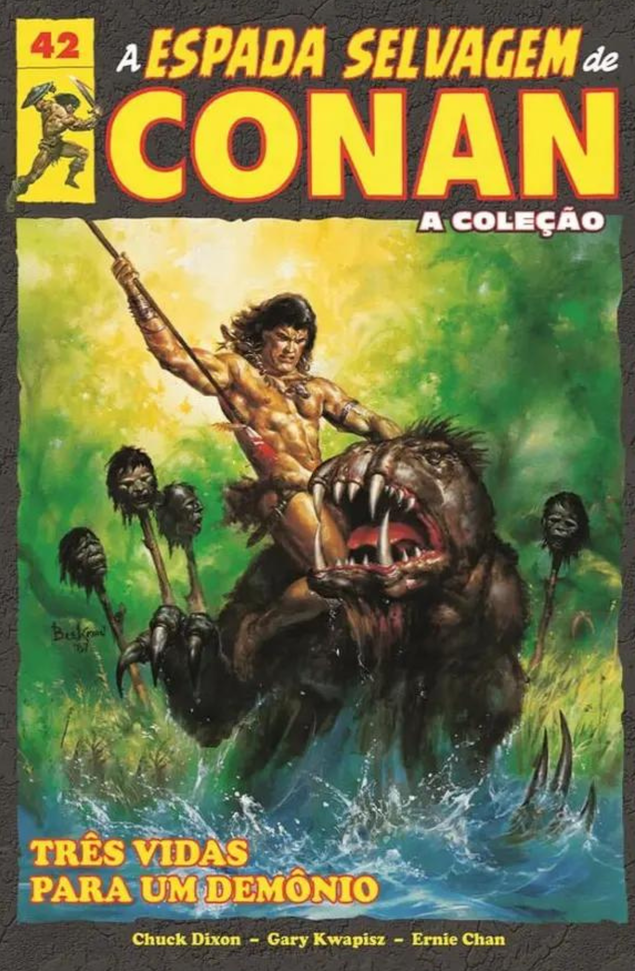 Coleção A Espada Selvagem de Conan 42: Três Vidas Para Um Demônio