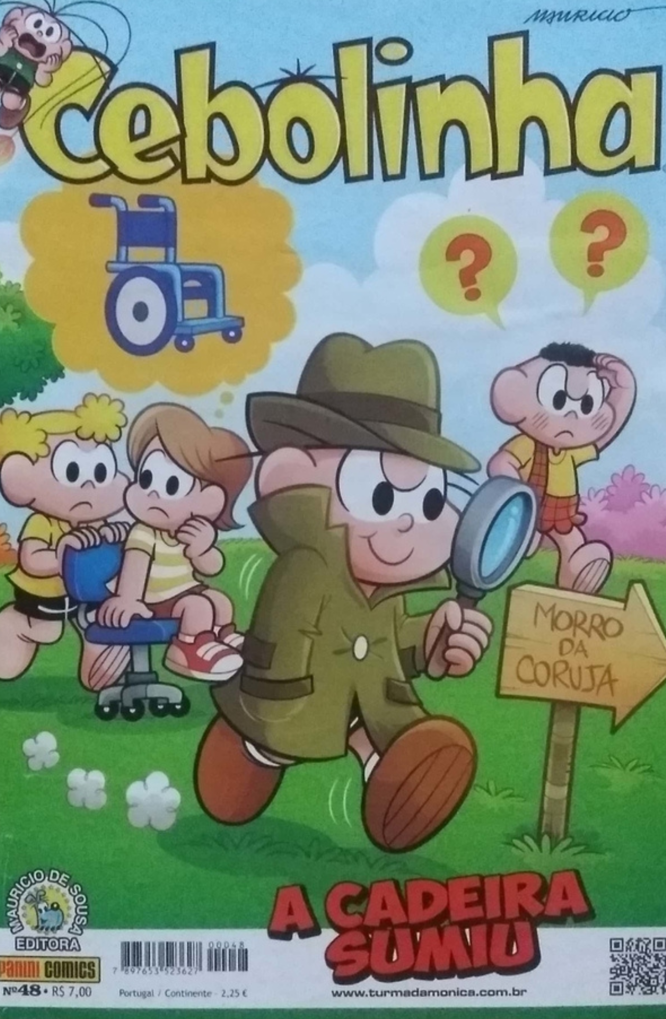 Cebolinha 48: A Cadeira Sumiu