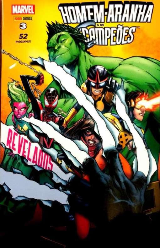 Homem-aranha e os Campeões 03: Revelados