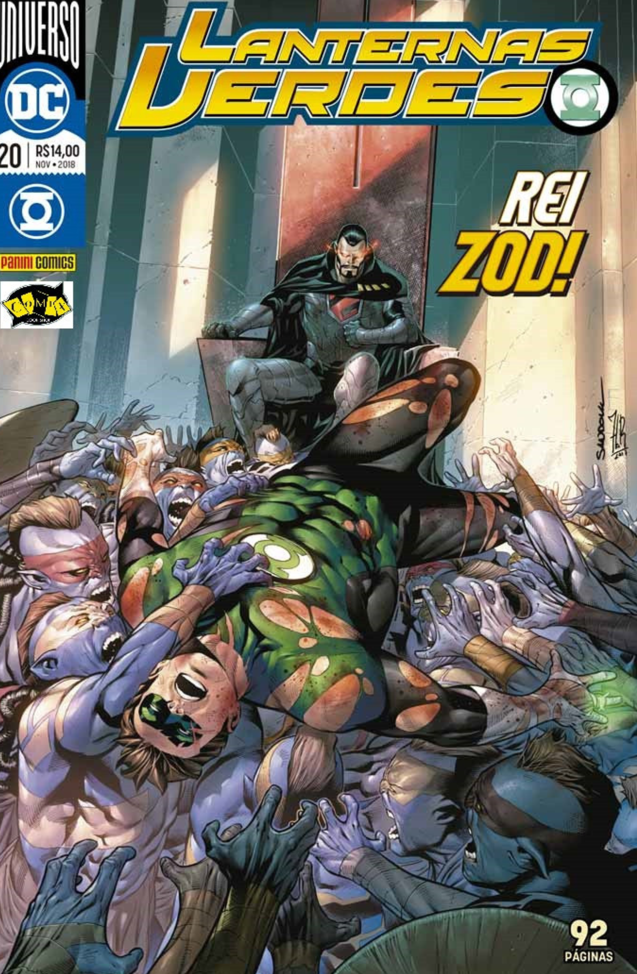 Lanternas Verdes 20: Rei Zod! - Renascimento
