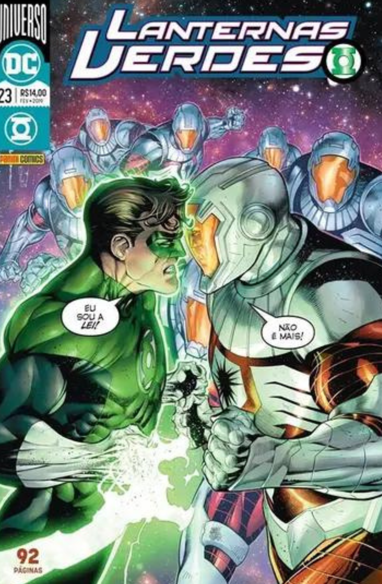 Lanternas Verdes 23: Eu Sou a Lei! - Renascimento