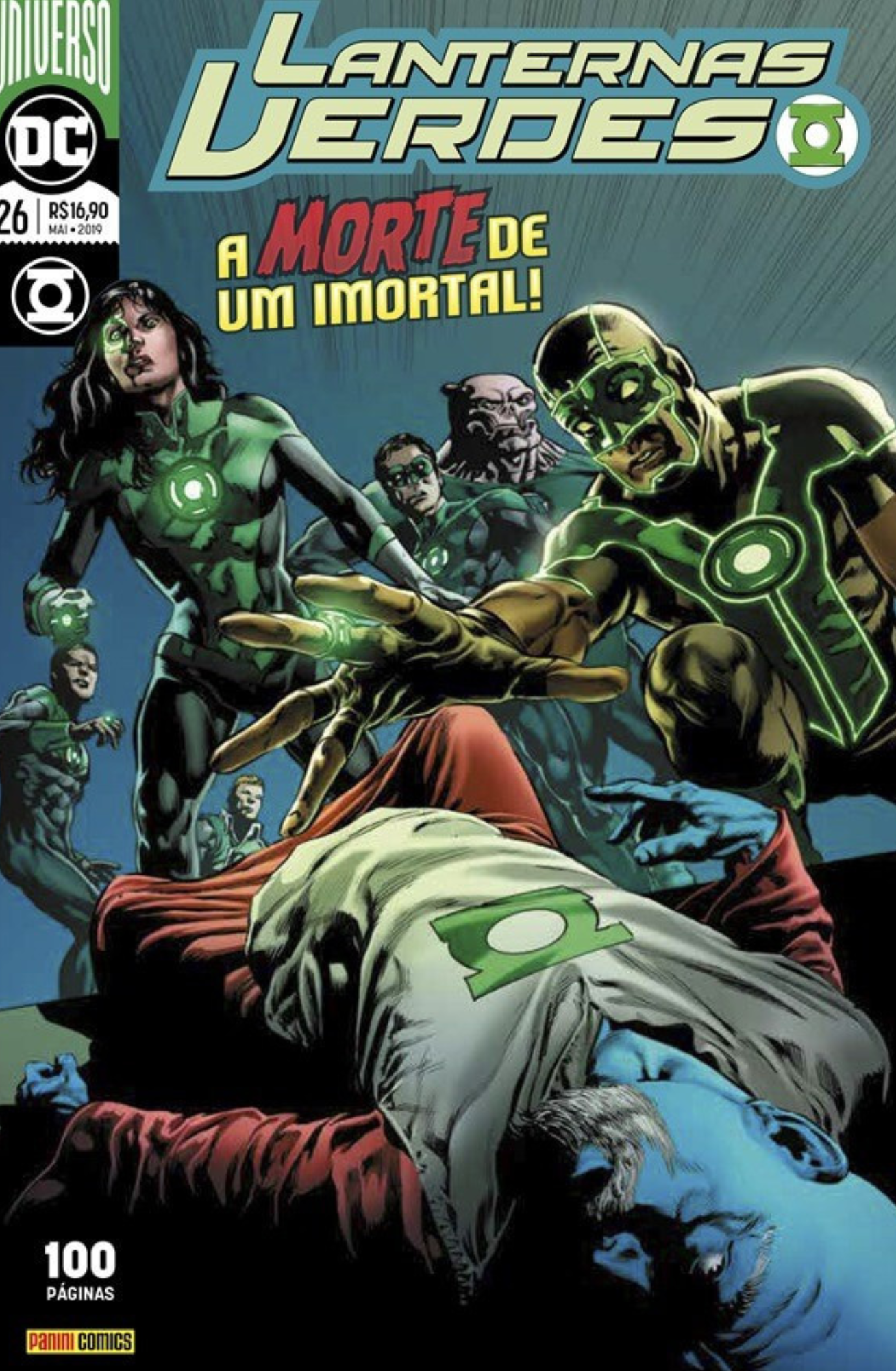 Lanternas Verdes 26: A Morte de um Imortal! - Renascimento
