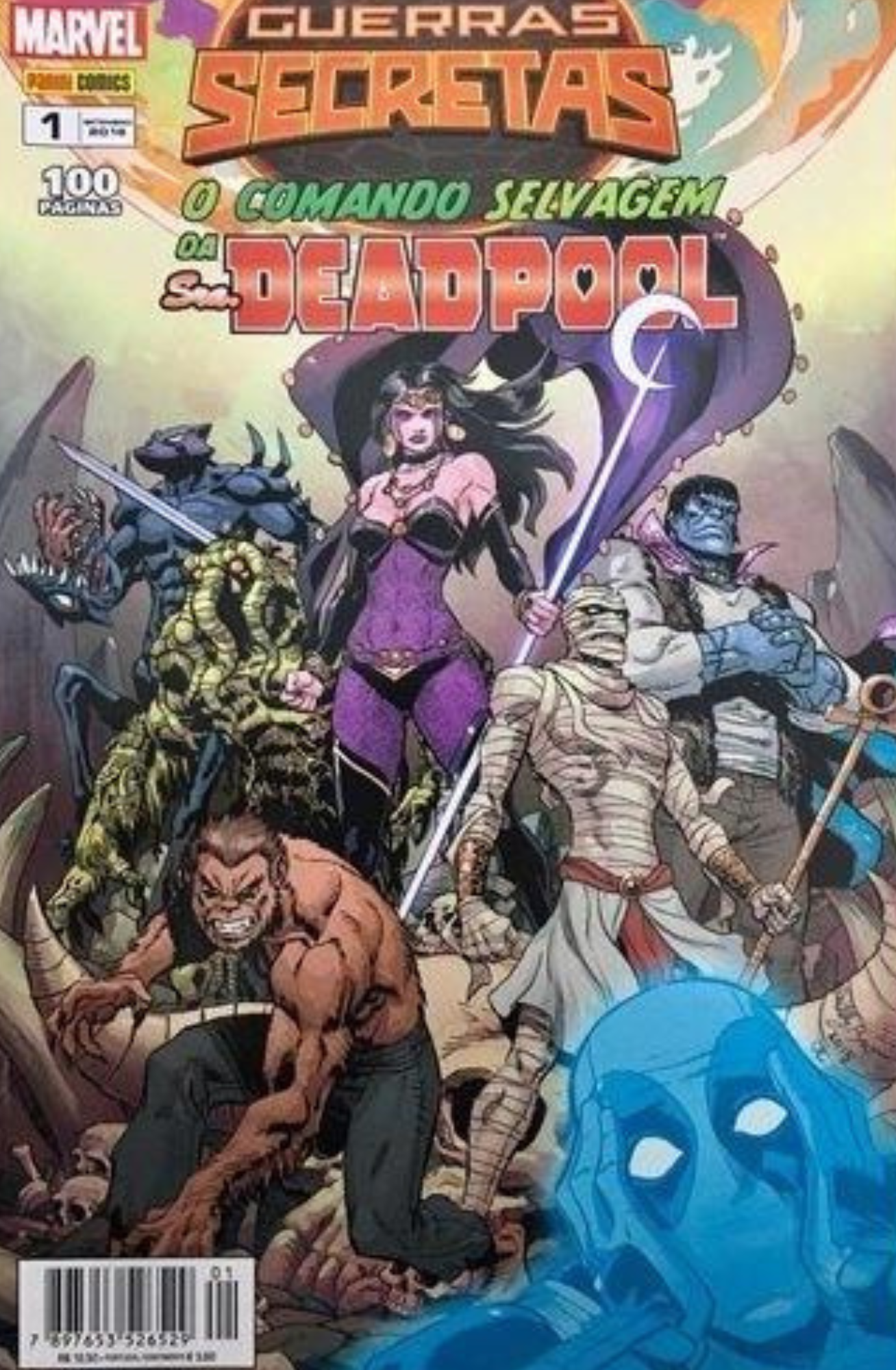 Guerras Secretas 01: O Comando Selvagem da Sra Deadpool