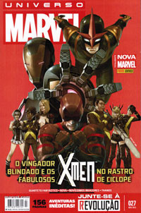 Universo Marvel 27: O Vingador Blindado e os Fabulosos X-men no Rastro de Ciclope