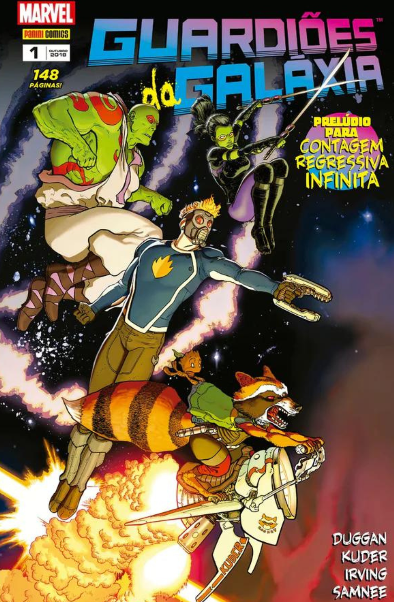 Guardiões da Galáxia 01: Prelúdio para a Contagem Regressiva Infinita