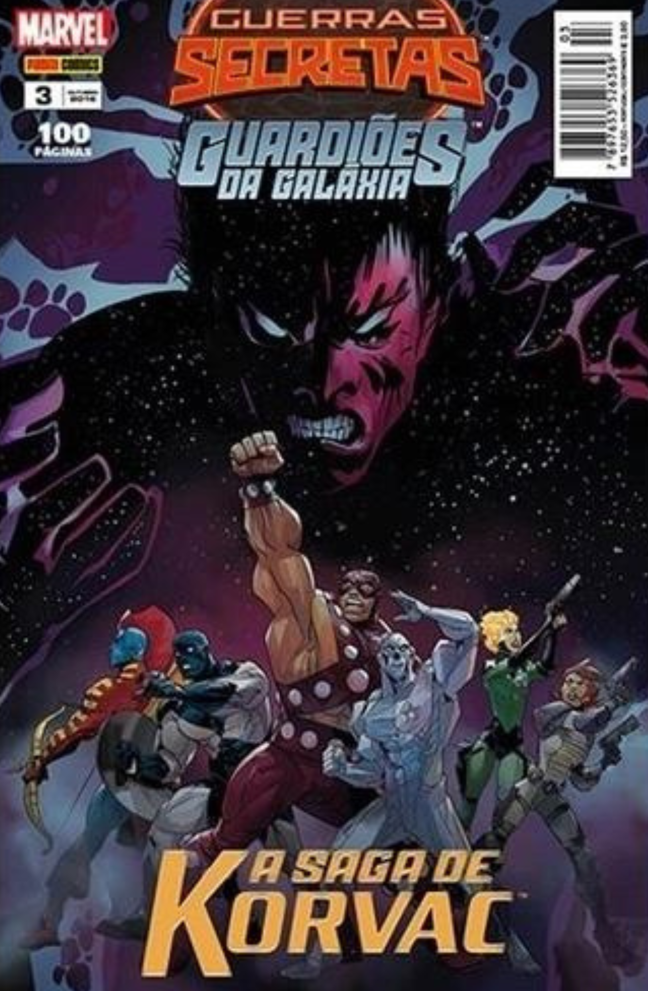 Guardiões da Galáxia 03: A Saga de Korvac - Guerras Secretas
