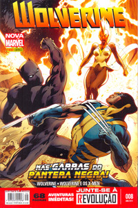 Wolverine 08: Nas Garras do Pantera Negra!