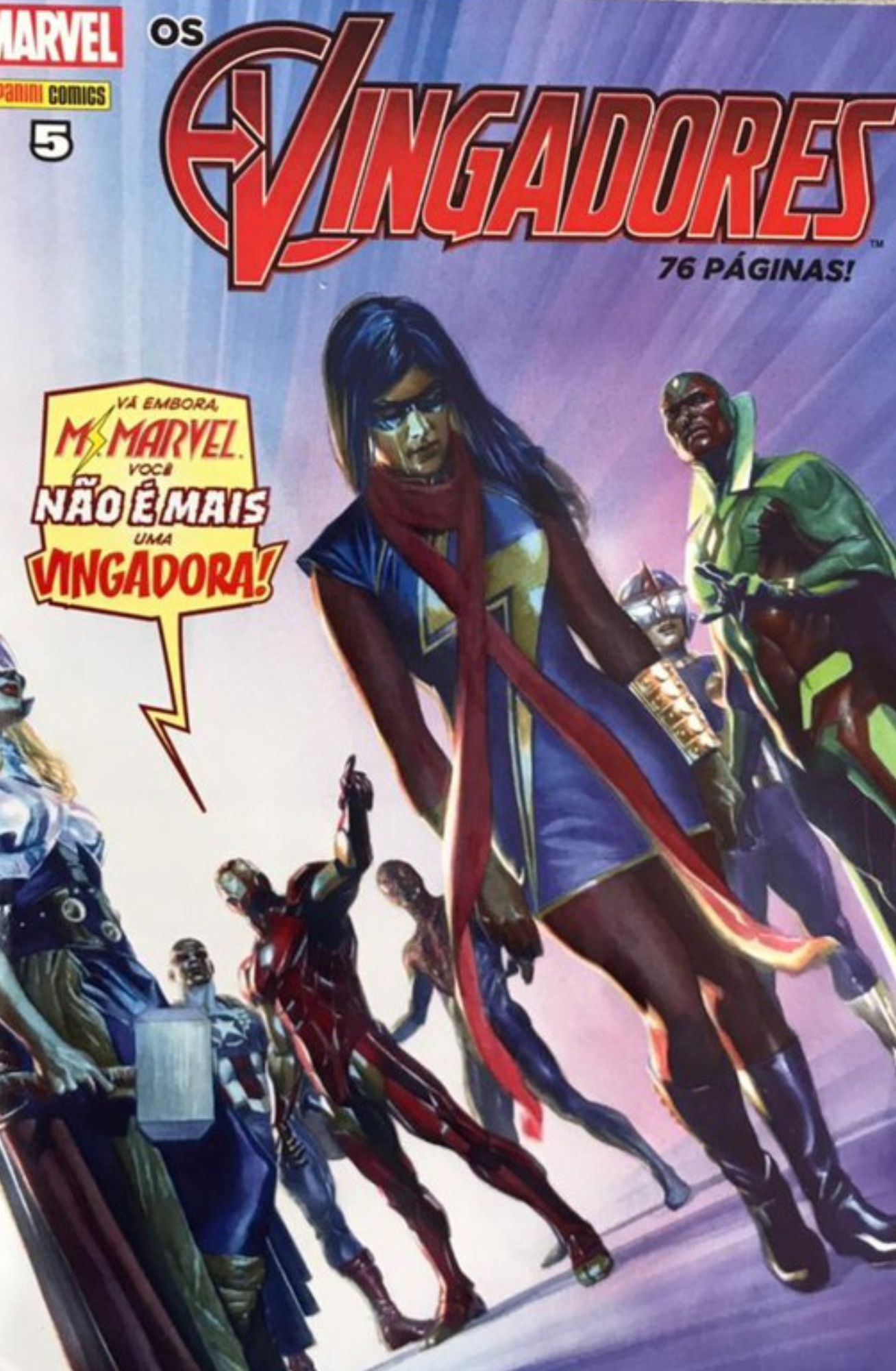 Vingadores 05: Vá Embora Ms. Marvel, Você Não é Mais uma Vingadora