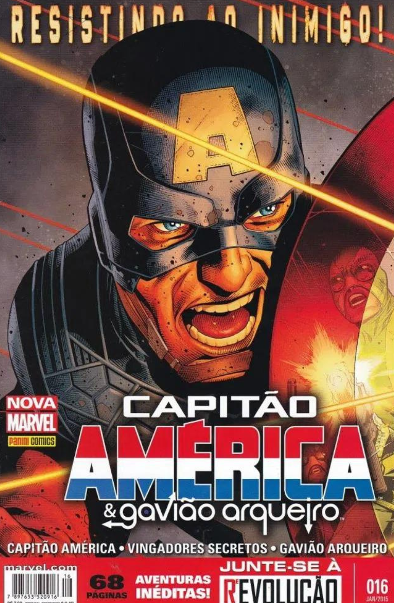 Capitão América e Gavião Arqueiro 16: Resistindo ao Inimigo!