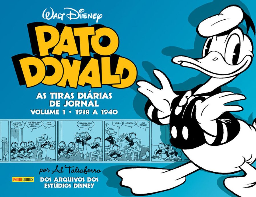 Pato Donald: As Tiras Diárias de Jornal por Al Taliaferro 01 (1938 - 1940)