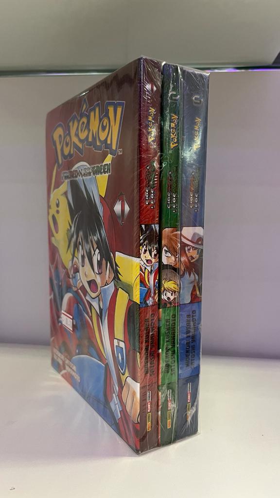 Coleção: Pokémon FireRed & LeafGreen 1 a 3