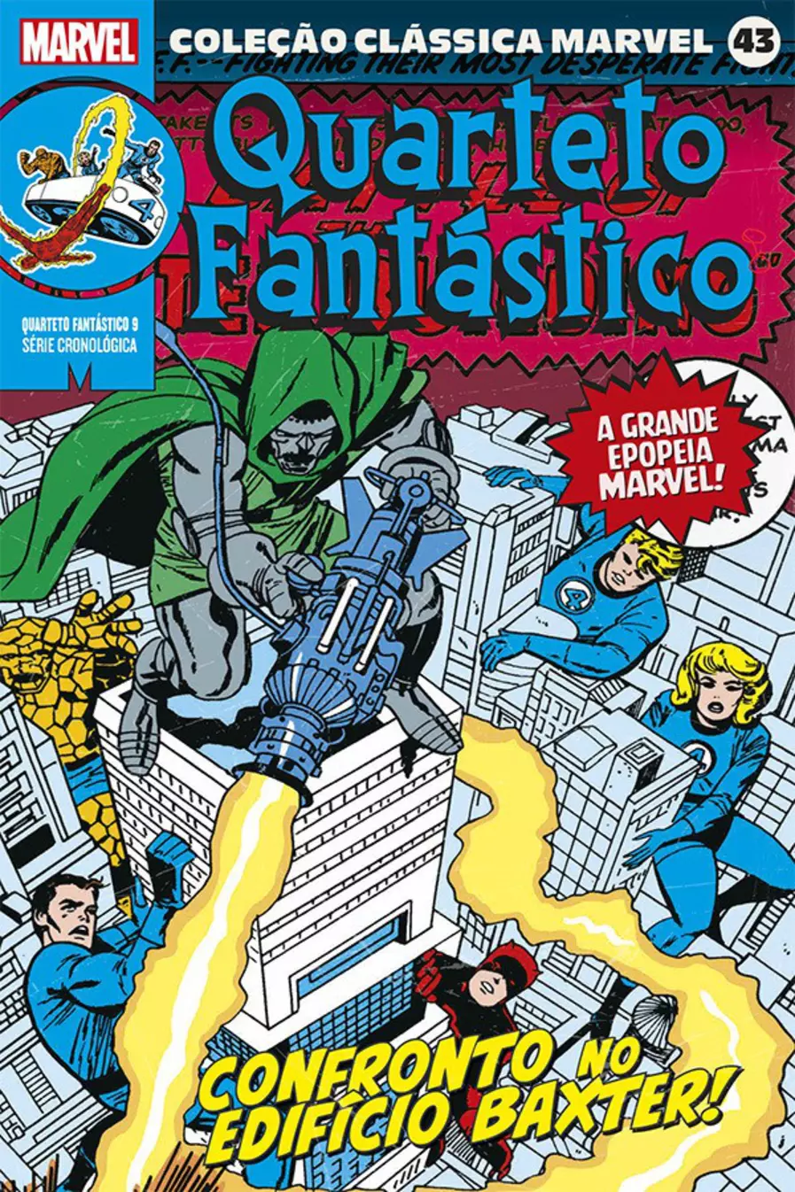 Coleção Clássica Marvel 43: Quarteto-Fantástico 09