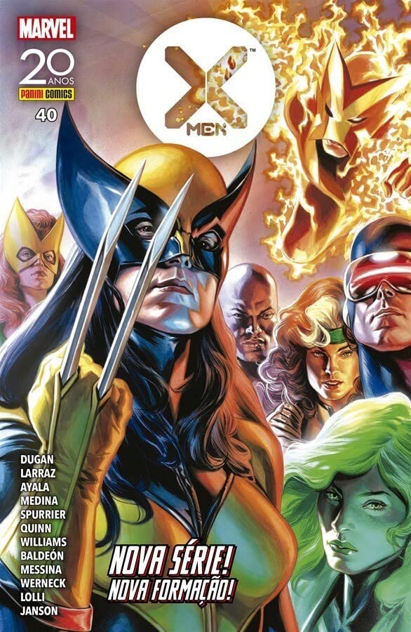 X-Men 40: Nova Série! Nova Formação! (Capa Variante)