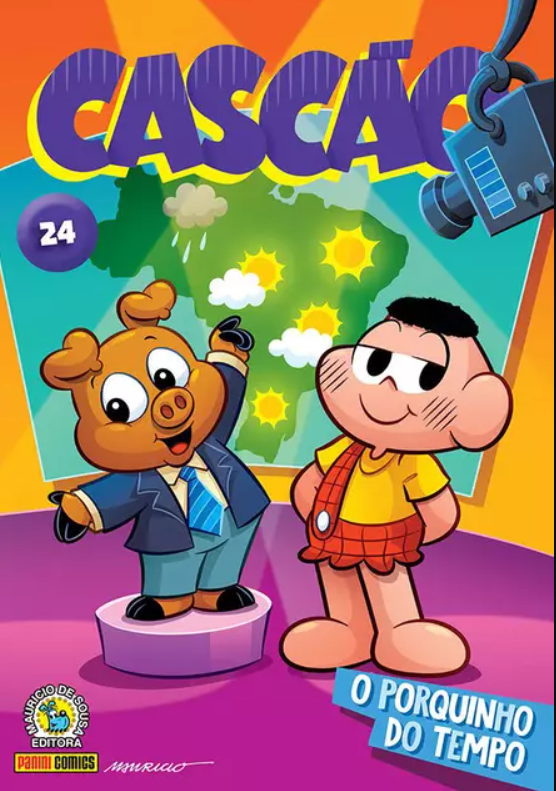 Cascão 24: O Porquinho Do Tempo