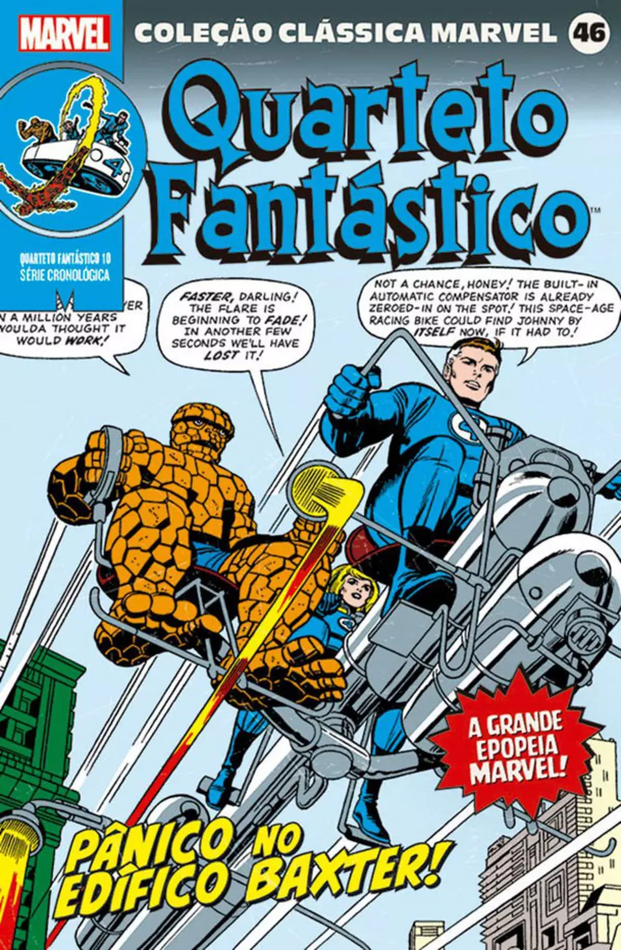 Coleção Clássica Marvel 46: Quarteto Fantástico 10