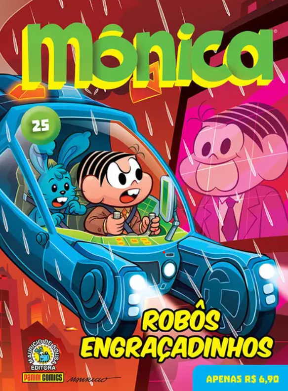 Mônica 25: Robôs Engraçadinhos