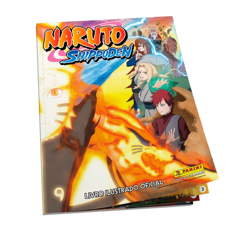 Álbum: Naruto Shippuden (Brochura)