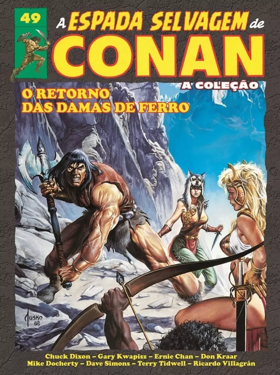 Coleção A Espada Selvagem de Conan 49 : O Retorno Das Damas De Ferro