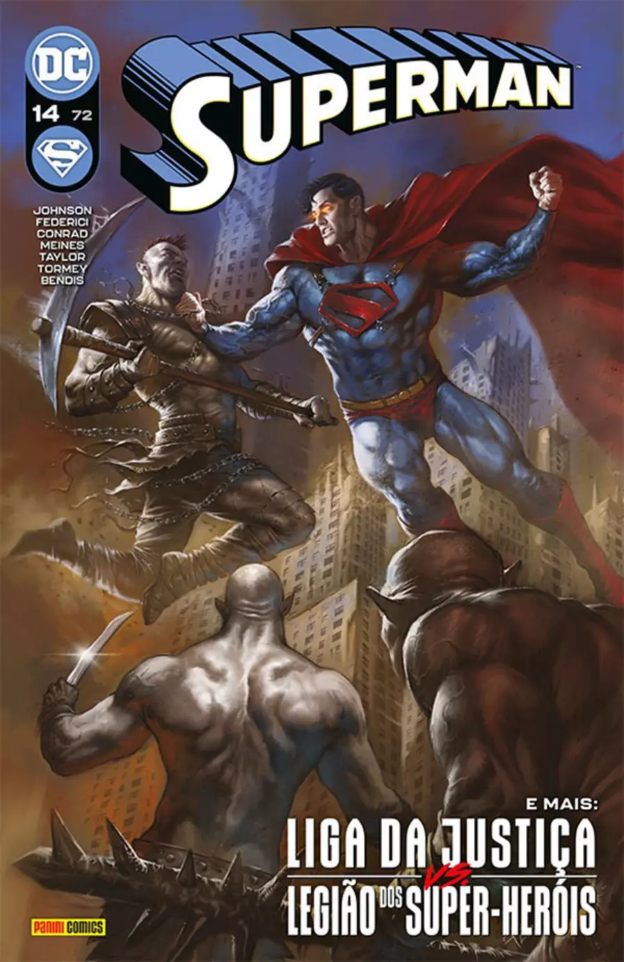 Superman 14: Liga Da Justiça vs Legião Dos Super-Heróis