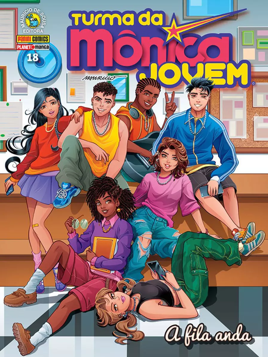 Turma da Mônica Jovem 18:  3º série: A fila anda