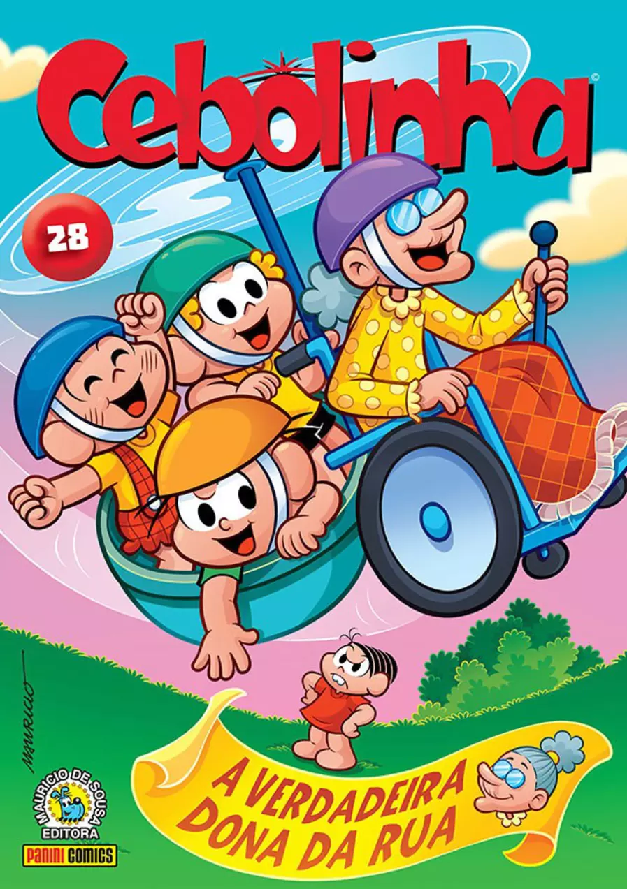 Cebolinha 28: A verdadeira dona da rua