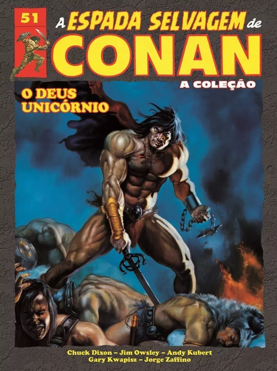 Coleção A Espada Selvagem de Conan 51: O Deus Unicórnio