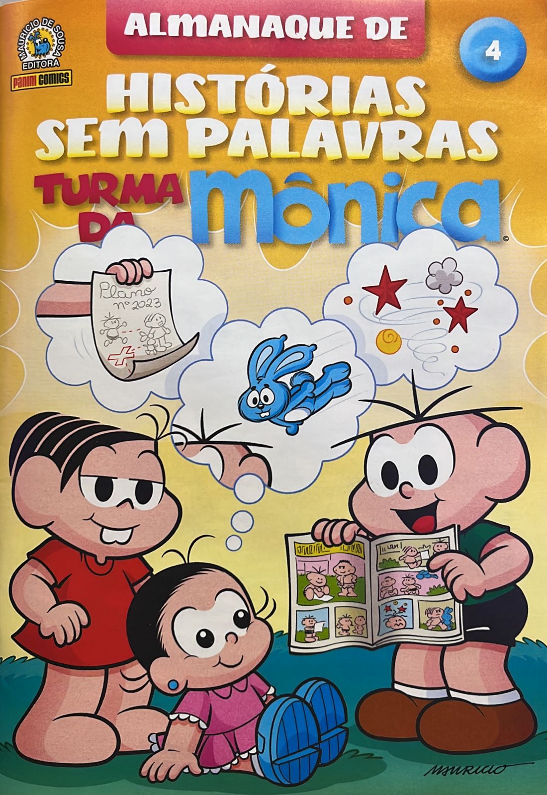 Almanaque De Histórias Sem Palavras da Turma da Mônica 04
