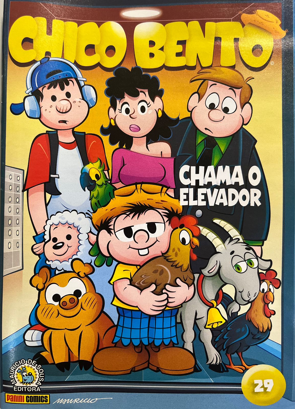 Chico Bento 29: Chama o elevador