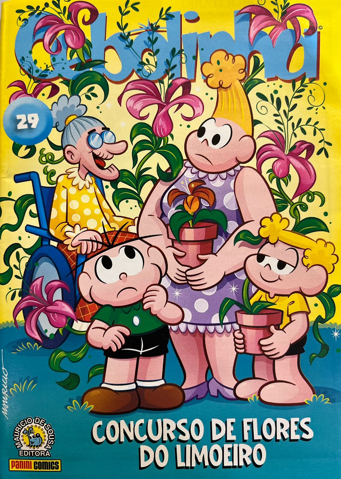 Cebolinha 29: Concurso De Flores Do Limoeiro