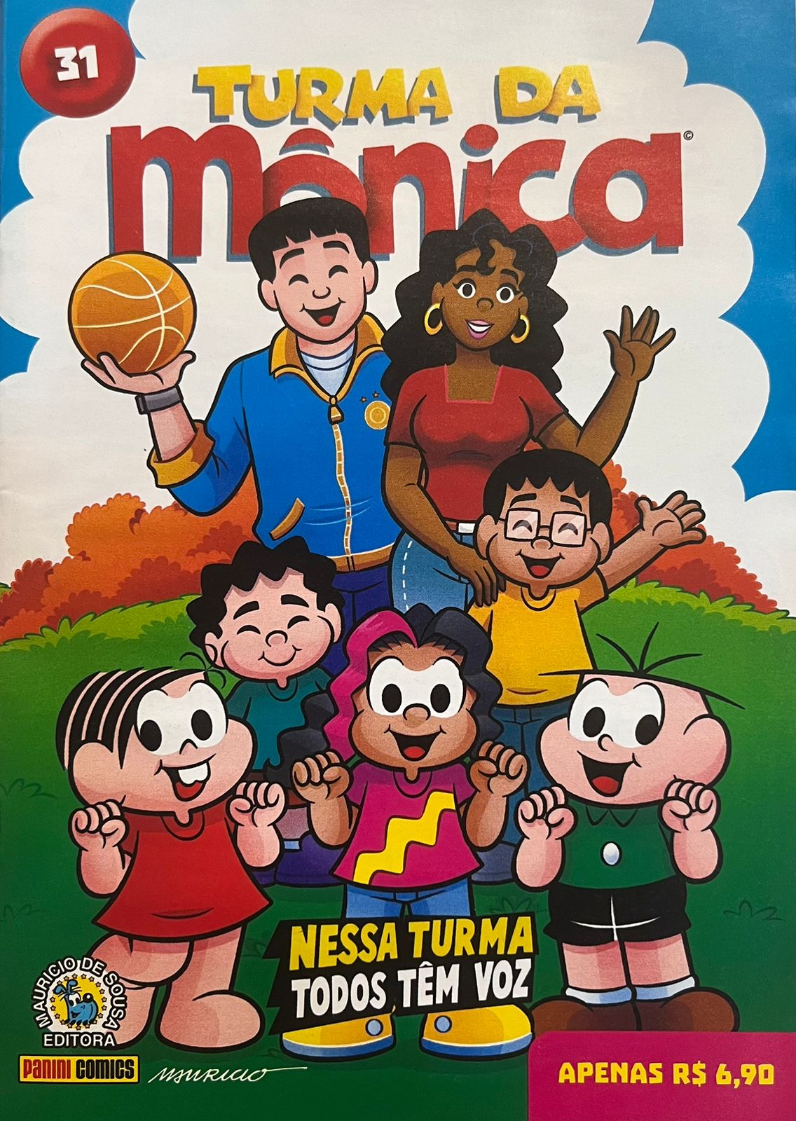Turma da Mônica 31: Nessa turma todos tem voz