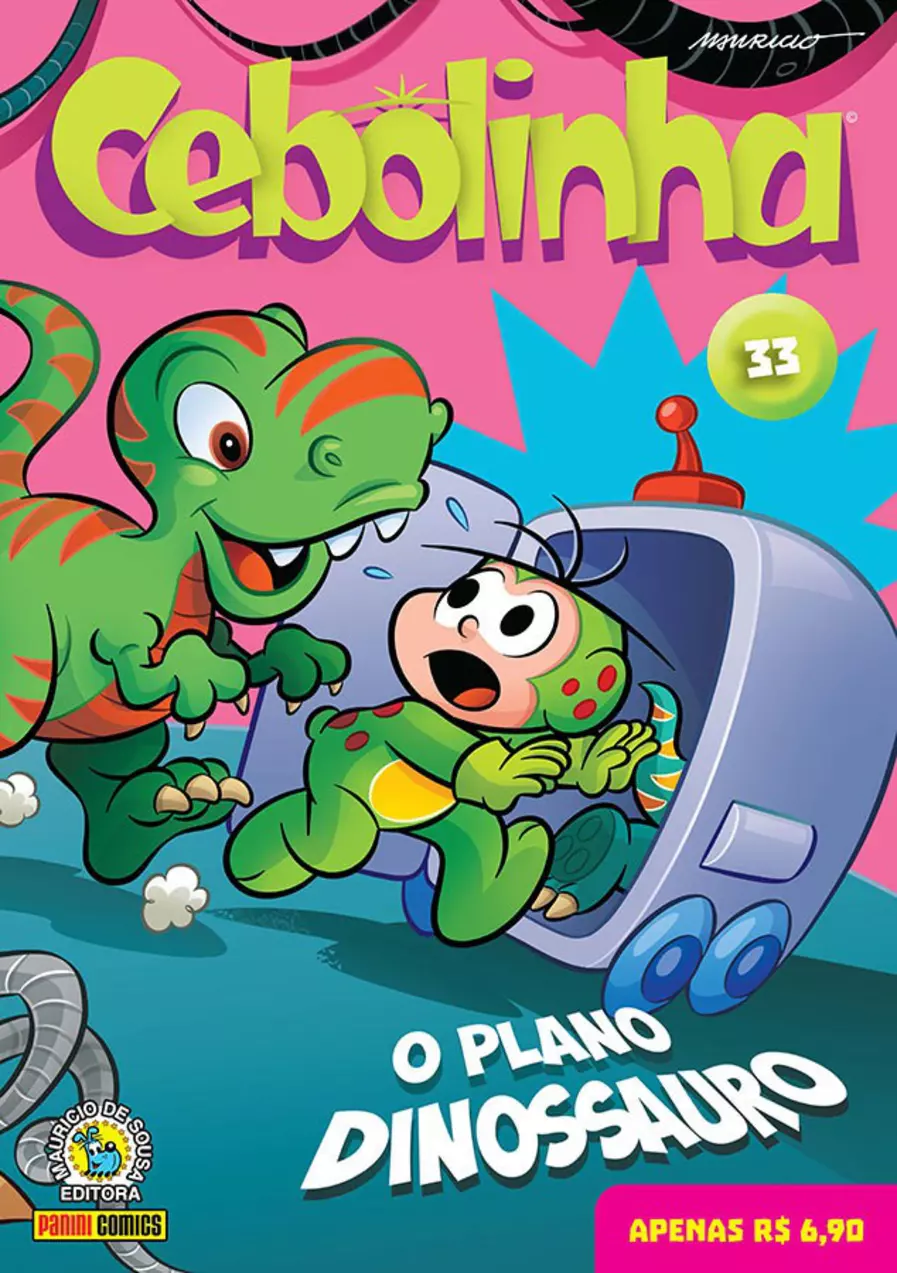Cebolinha 33:  O plano dinossauro