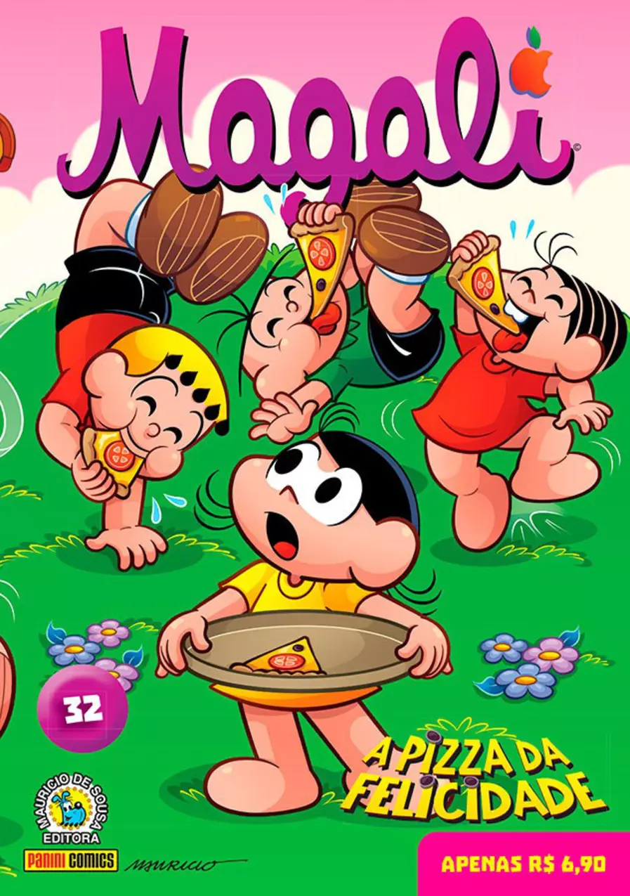 Magali 32: A Pizza Da Felicidade