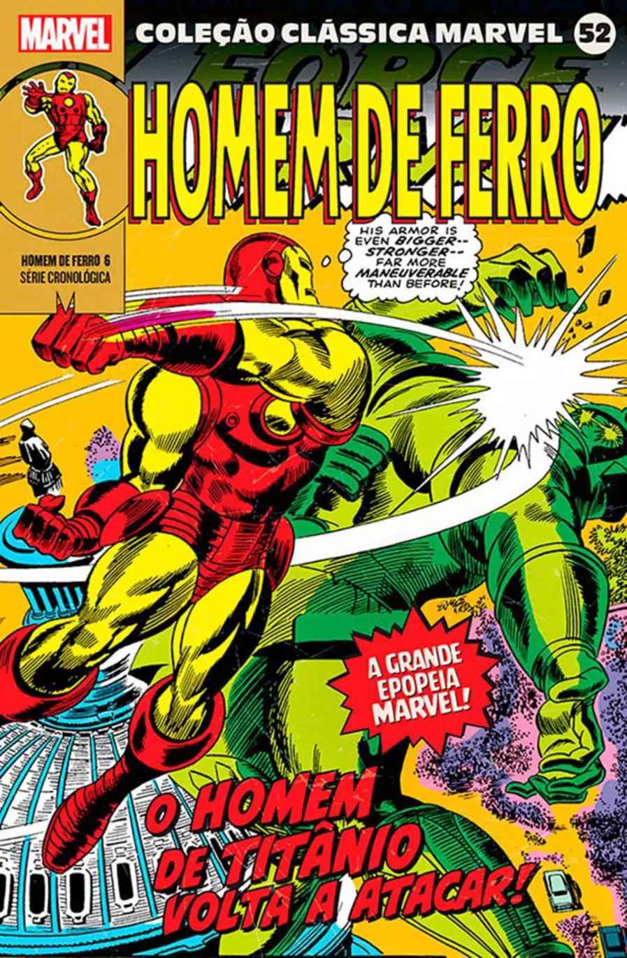 Coleção Clássica Marvel 52: Homem de Ferro 06