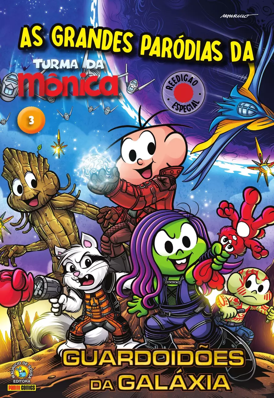 As Grandes Paródias da Turma da Monica 03: Guardoidões da Galaxia
