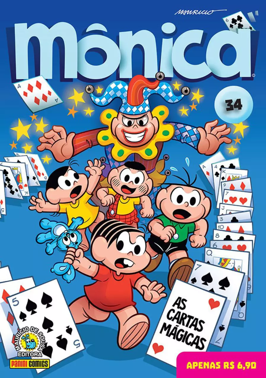 Mônica 34: As Cartas Mágicas
