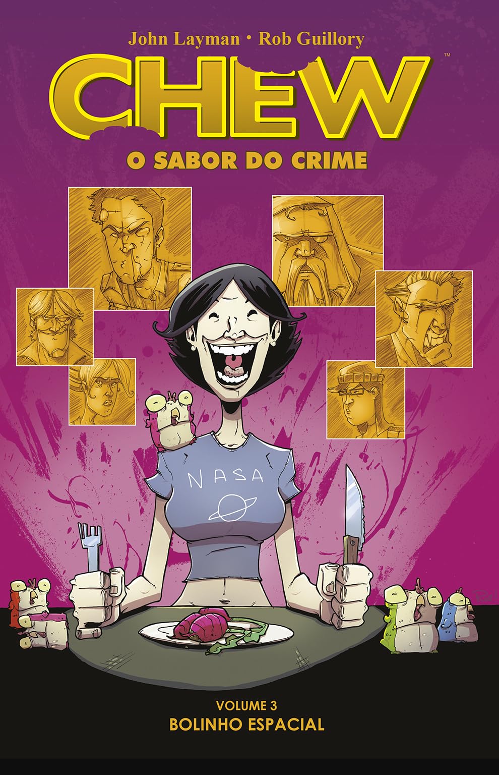 Chew: O Sabor do Crime - Volume 03: Bolinho Espacial