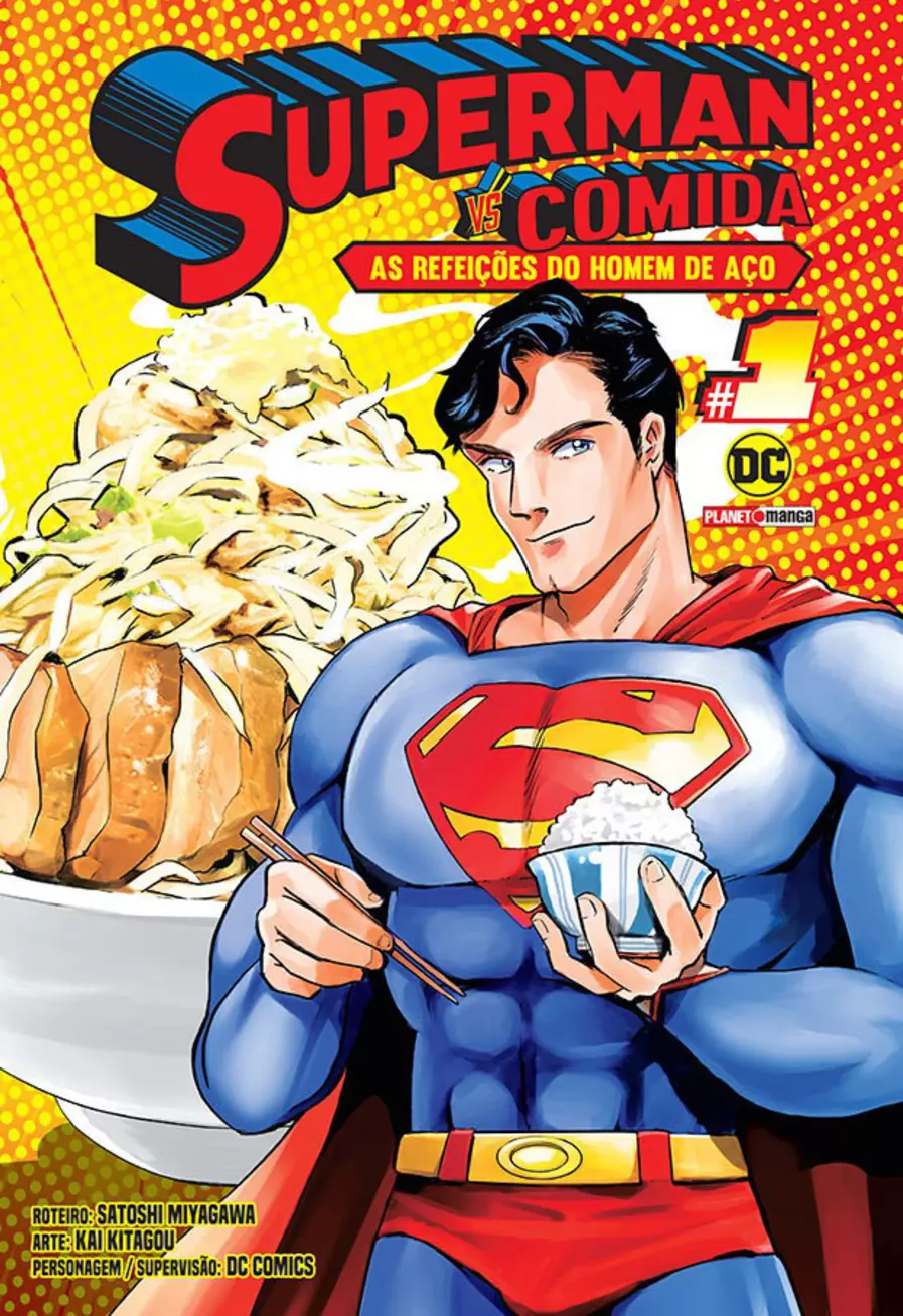 Superman vs Comida 01: As refeições do Homem de Aço