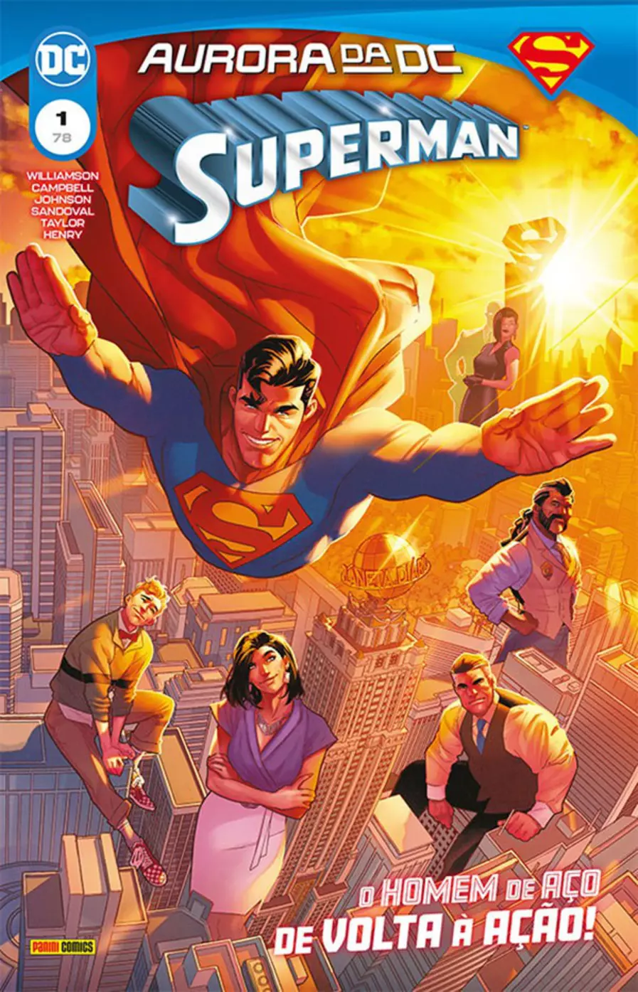 Superman 01: O Homem de Aço de Volta à Ação