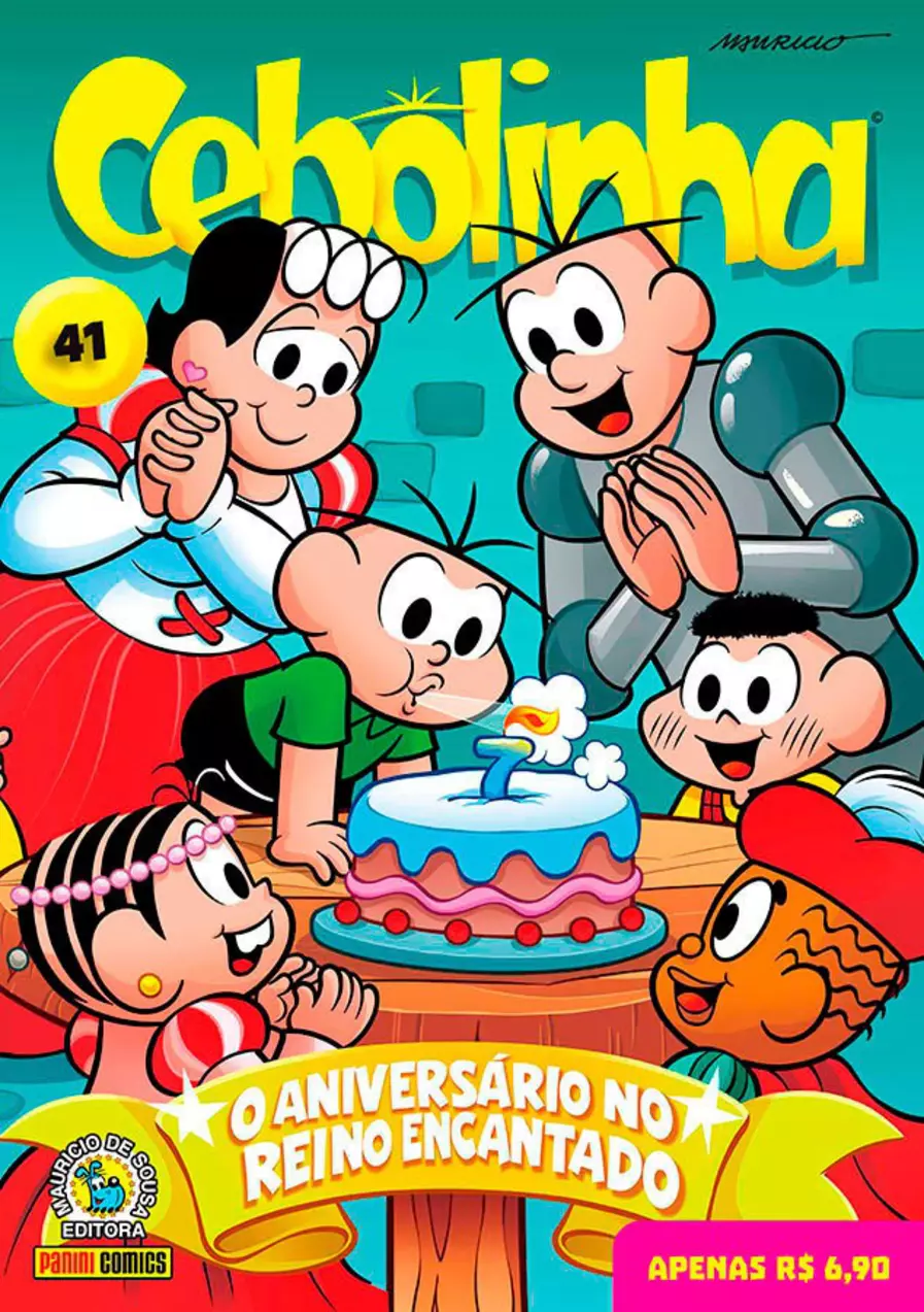 Cebolinha 41: O Aniversario Do Reino Encantado
