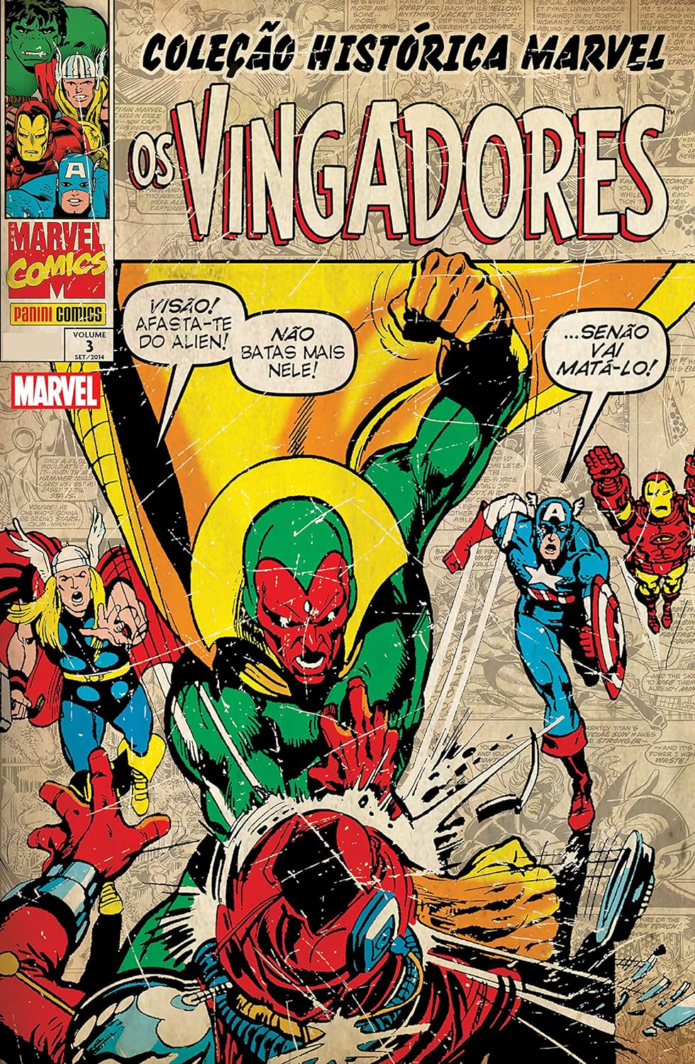 Coleção Histórica Marvel: Os Vingadores 3