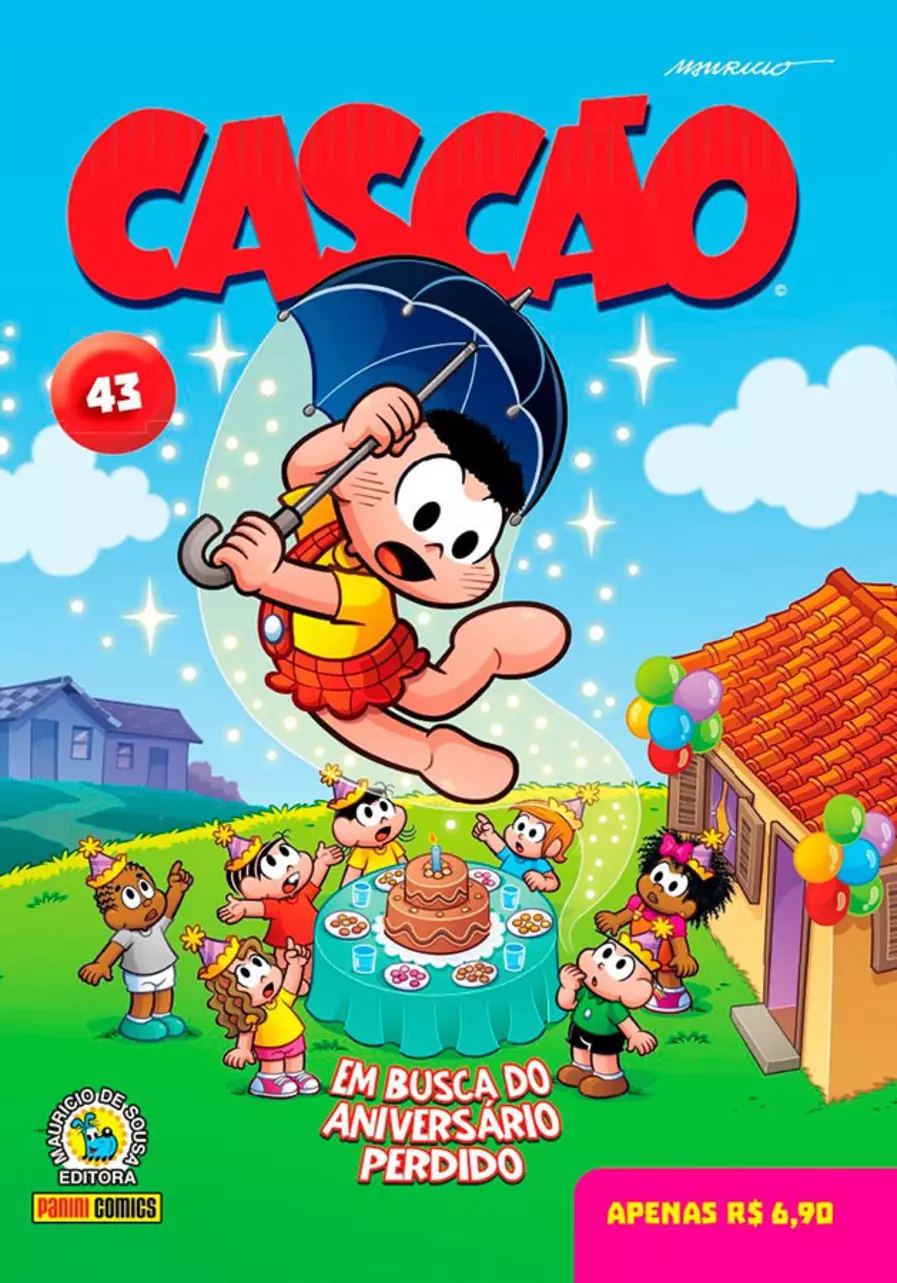 Cascão 43: Em Busca Do Aniversario Perdido