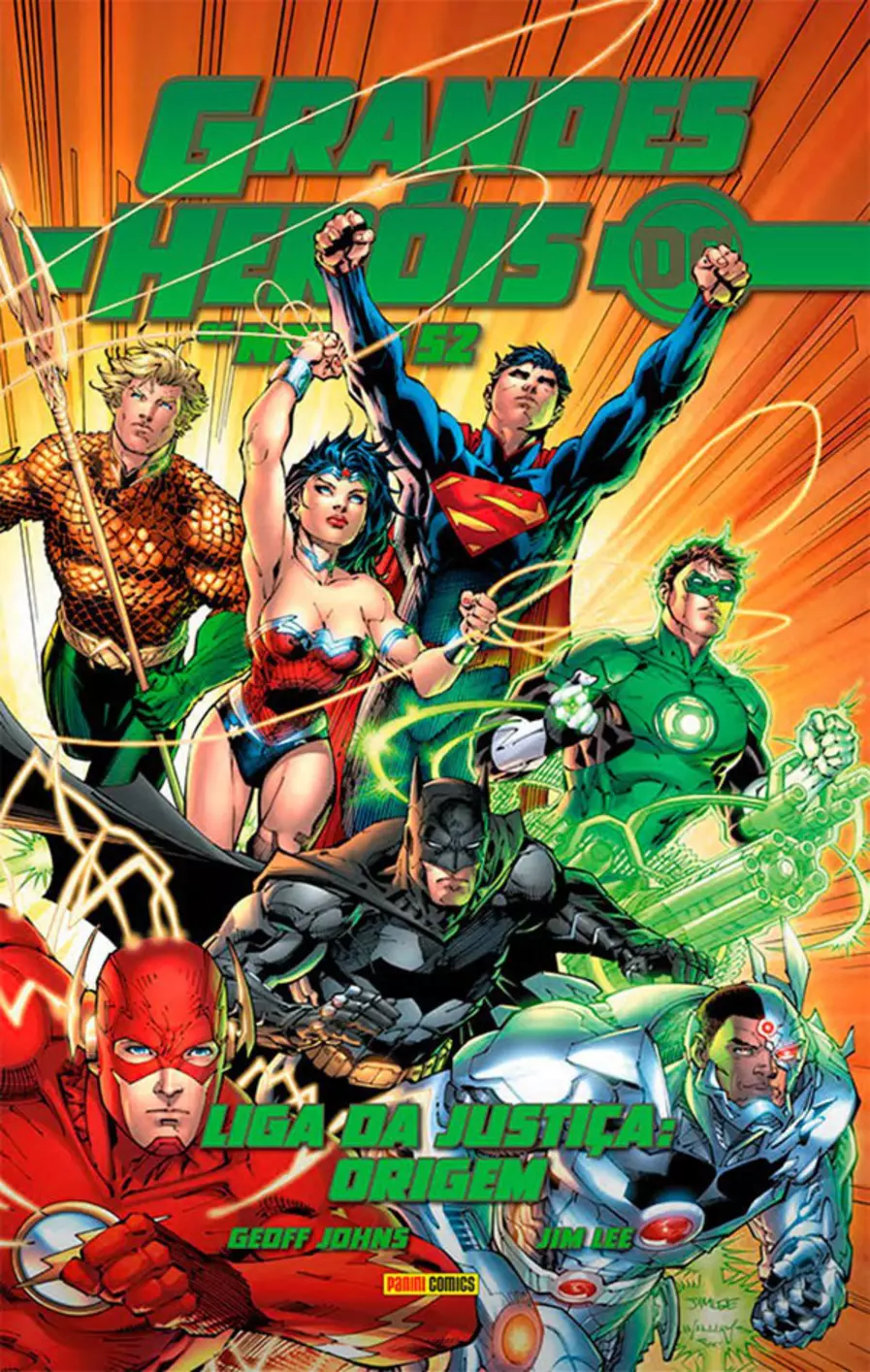 Grandes Heróis DC 03: Os Novos 52 - Liga Da Justiça: Origem