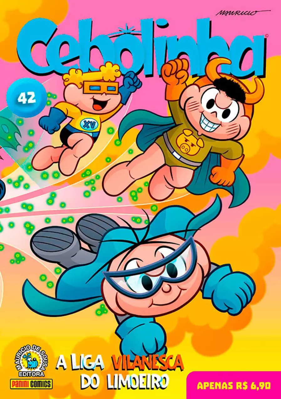 Cebolinha 42: A Liga Vilanesca Do Limoeiro