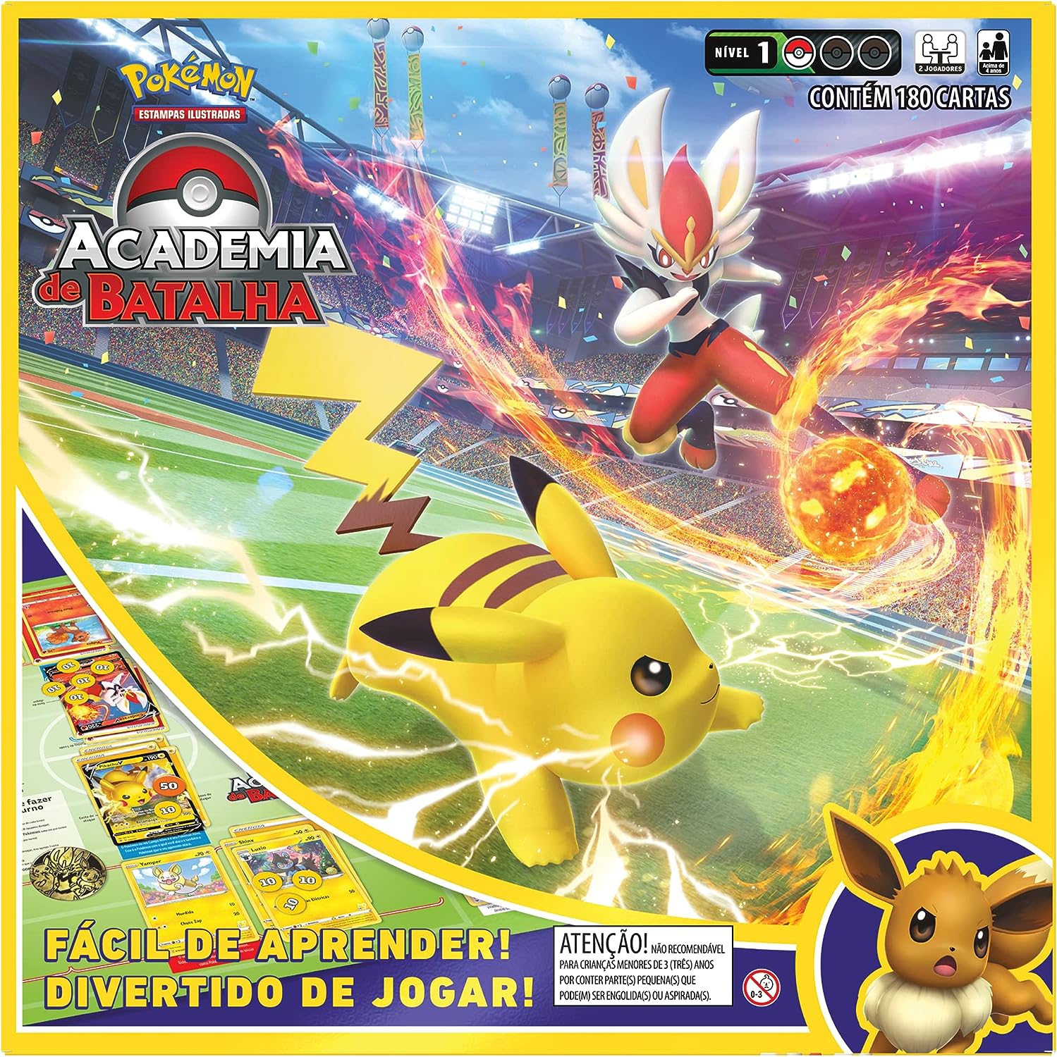 Box Pokemon: Academia de Batalha