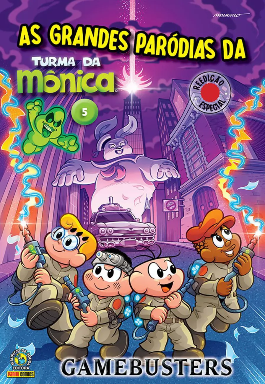 As Grandes Paródias da Turma da Monica 05: Gamebusters