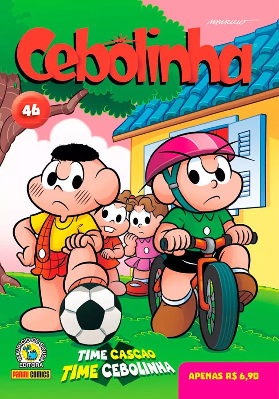 Cebolinha 46: Time Cascão, Time Cebolinha